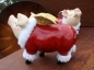 Sylter Weihnachtsschwein, goldene Flügel