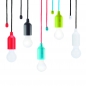 LOOOQS Pull Lamp, schwarz