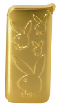 Playboy Gas-Feuerzeug nachfüllbar "Gold No.2"