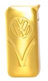 VW Metall Gas-Feuerzeug nachfüllbar "Gold No.1" Lizenzprodukt