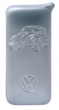 VW Metall Gas-Feuerzeug nachfüllbar "Silber No.2" Lizenzprodukt