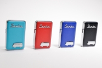 VW Samba Gas-Feuerzeug nachfüllbar "Türkis" Lizenzprodukt + Geschenkbox