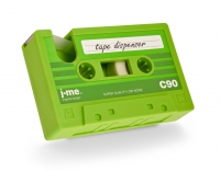j-me. Kassetten Klebebandabroller, grün