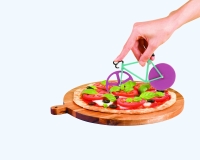 doiy Fixie Pizza Cutter, watermelon