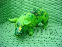 mini mini Ferkel "Glücksklee"