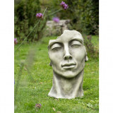 KunstStein Gesicht "MANN", Kunststein