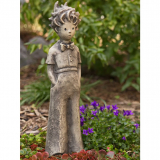 Kleiner Prinz stehende Figur  © Antoine de Saint-Exupéry (Kunststein)