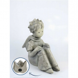Der Kleine Prinz mit Schal  © Antoine de Saint-Exupéry (Kunststein)