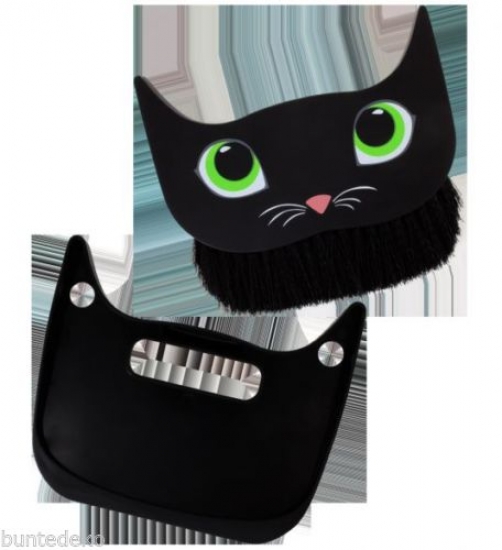 Pylones Kehrset Dusty schwarze Katze