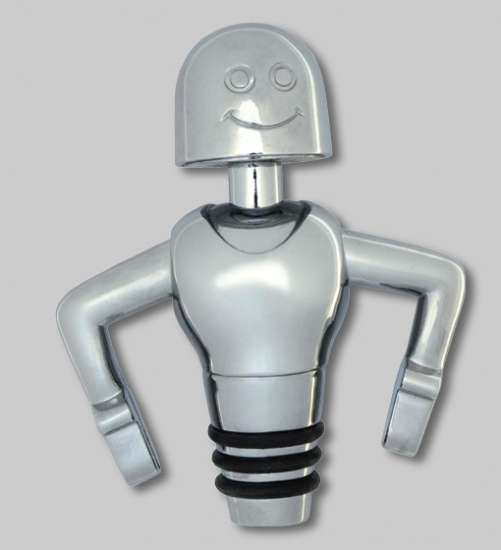 Pylones Flaschenstopper - silber