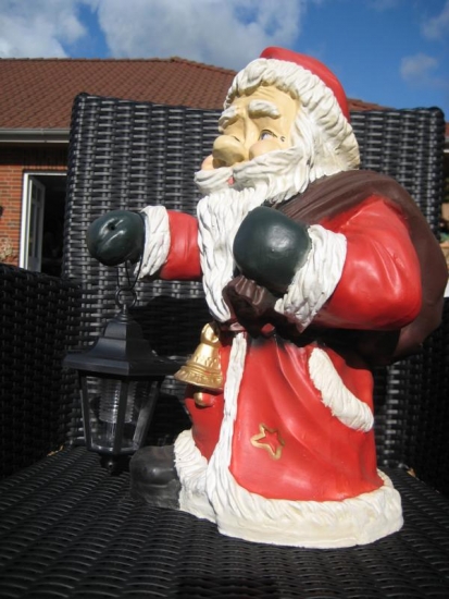 Weihnachtsmann mit Laterne #1