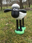 Shaun das Schaf (klein) für Innen und Außen geeignet