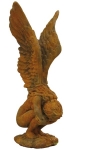 Hockende Engelfigur mit Flügeln "Rachel" groß, Edition Oxid