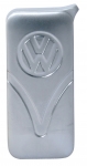VW Metall Gas-Feuerzeug nachfüllbar "Silber No.1" Lizenzprodukt