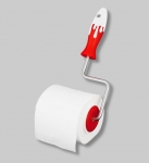 Pylones Toilettenpapierhalter Sploosh "Rot"